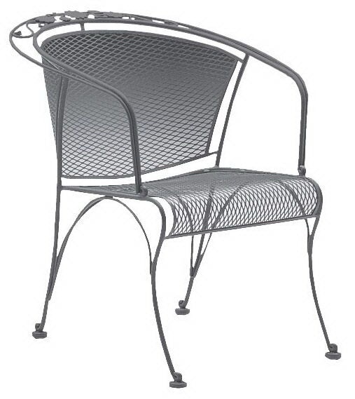 Briarwood coil spring patio outlet chair